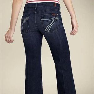 NWT 7 for all mankind Dojo jeans size 28
